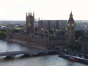 View from London Eye