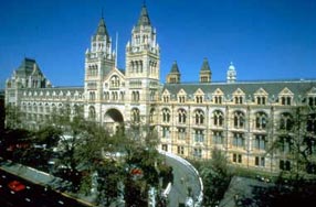 Front view of Natural History Museum